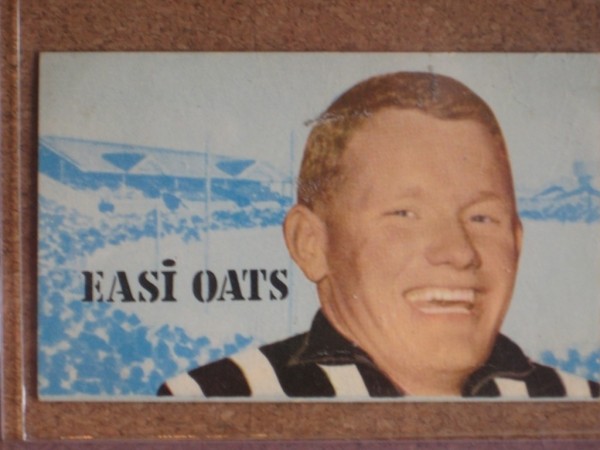 Easi Oats card. From the rarer second series.