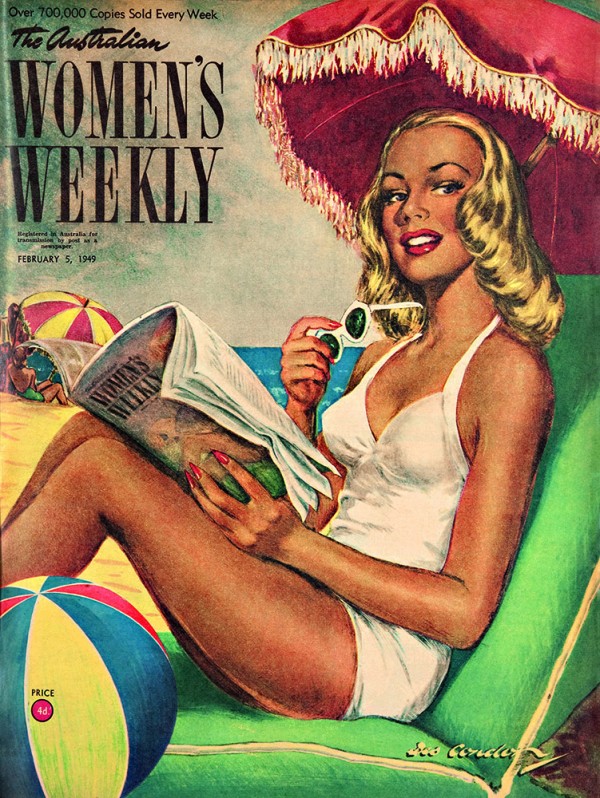 The Australian Women's Weekly cover, 5 February 1949.