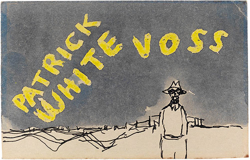 Illustration for the cover of Voss by Sidney Nolan.