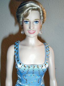 Section of Diana doll.