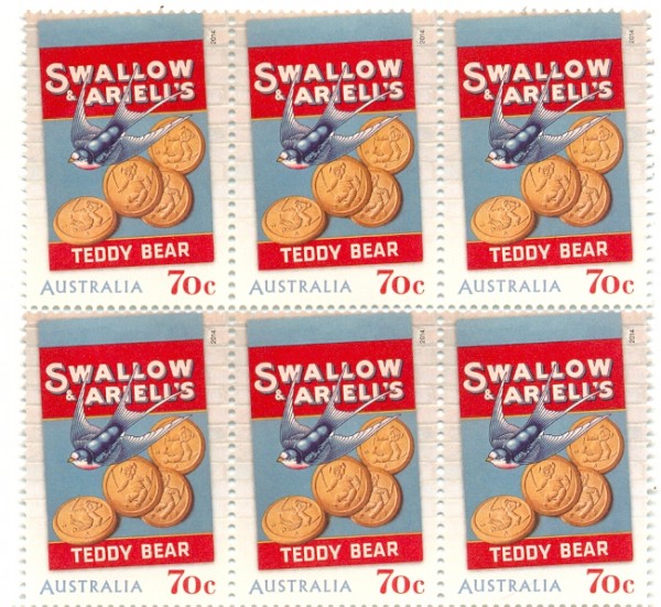 Swallows & Ariell's Teddy Bears, Australia Post.