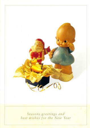 [Kewpie doll and other figurines], Cozzolino Ellett, 17 x 11.5 cm, 1998.