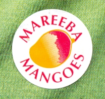 'Mareeba Mangoes', 2 cm circle, 2015. Collection of Mandy B.