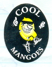 'Cool mangoes', 2.5 x 2 cm, 2015. Collection of Mandy B.