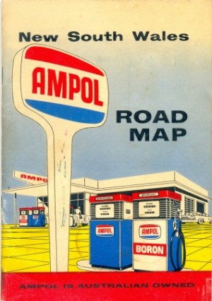 'New South Wales Road Map', stapled, 48 pages, [1950s]. Collection of Mandy Bede.