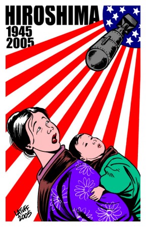 Remember Hiroshima by Latuff, poster, size unknown, 2005. 