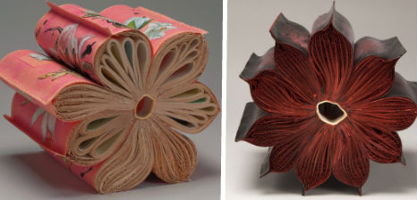 Wrapped & Twisted Book Sculpture by Jacqueline Rush Lee, c2010.