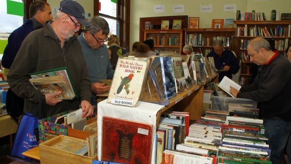 Browsers at past Clunes' book fair